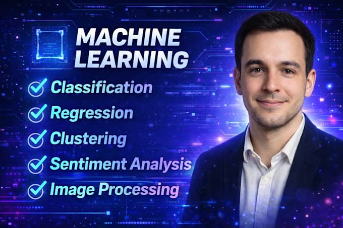 do classification, regression, clustering, image processing, sentiment analysis