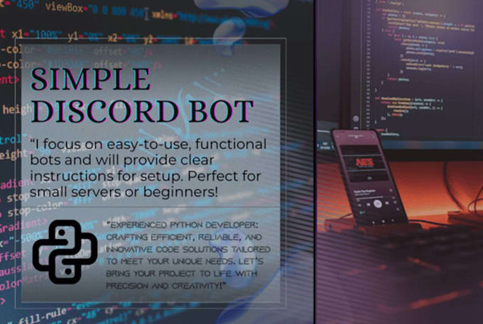 create a simple discord bot for your server using python
