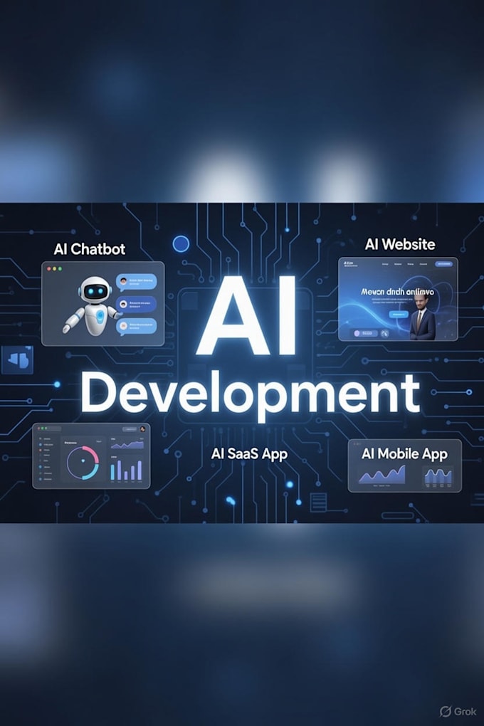 build ai saas app, ai software, ai website, ai chatbot