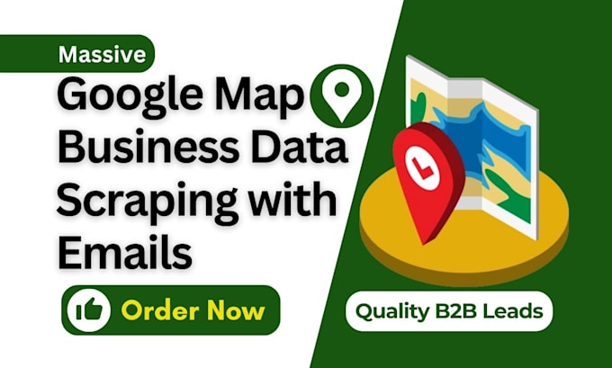 do google maps scraping, data extraction for b2b lead generation email scraper