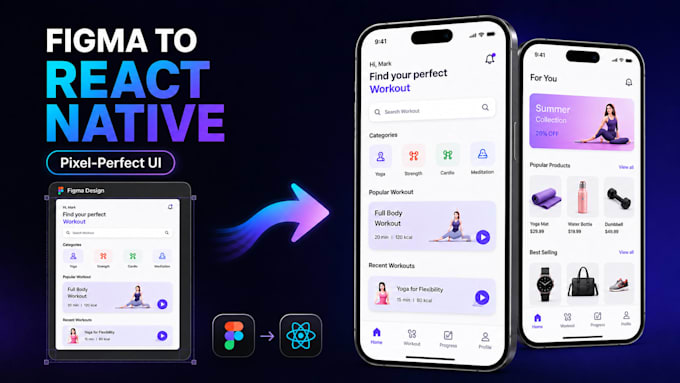 convert figma designs into pixel perfect react native UI