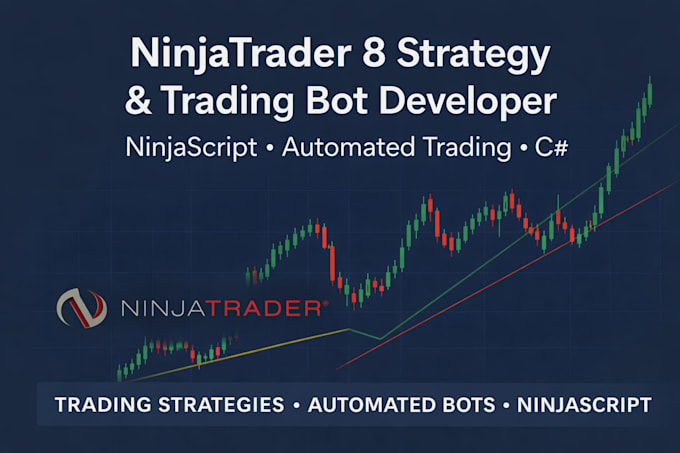 code trading strategy on ninjatrader 8 or automated trading bot on ninjatrader