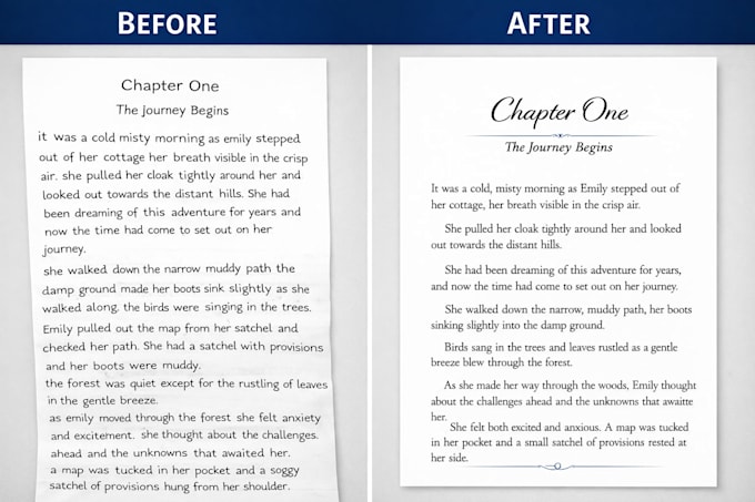 do professional book formatting for kindle and paperback