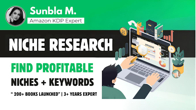 do profitable niche research for your amazon kdp book