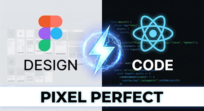 convert figma to pixel perfect HTML react or laravel web