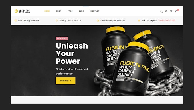 supplement shopify store supplement website private label health supplement
