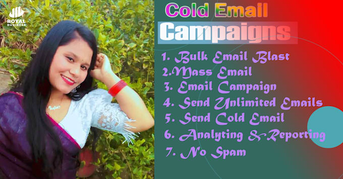 send bulk email blast, send mass email cold email campaign