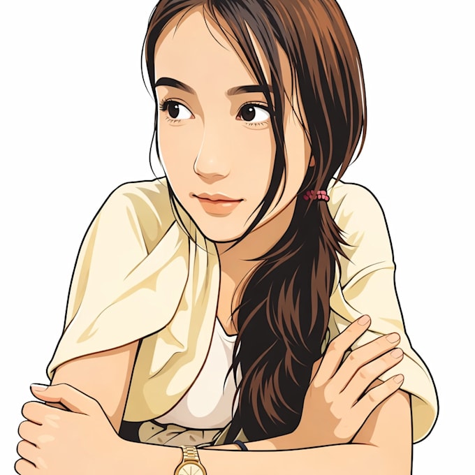 draw vector portrait from your photo