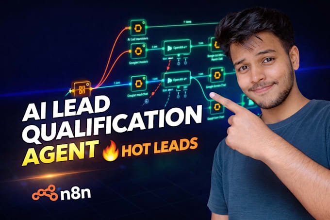 Build ai agent and n8n automation for lead generation and crm ...