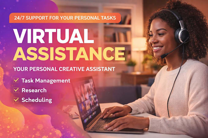be your creative administrative instagram executive personal virtual assistant