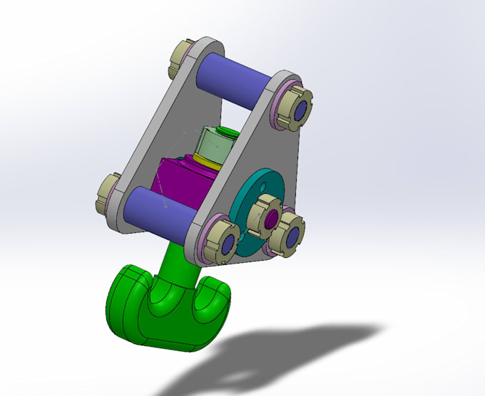 Design 3d mechanical parts and technical drawings in solidworks by ...