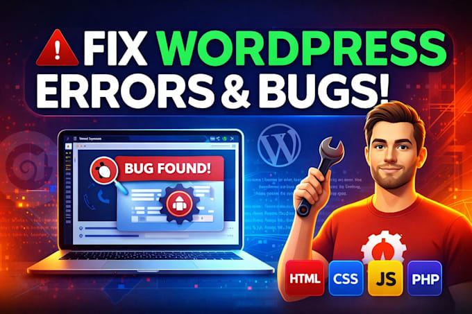 fix your website and errors in html , css ,javascript
