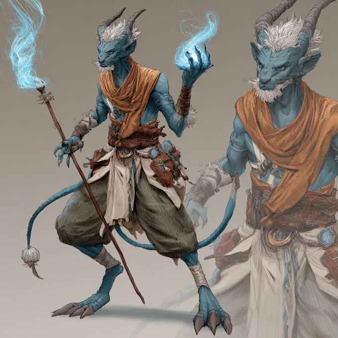 do fantasy character and dnd character