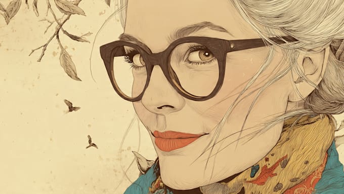 draw portrait illustration from photo