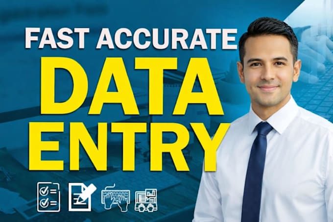 do fast and accurate data entry