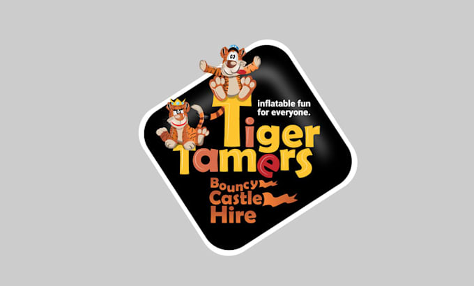 create a fun tiger like theme logo for a start up company