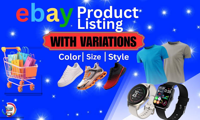 do ebay product listing with variations