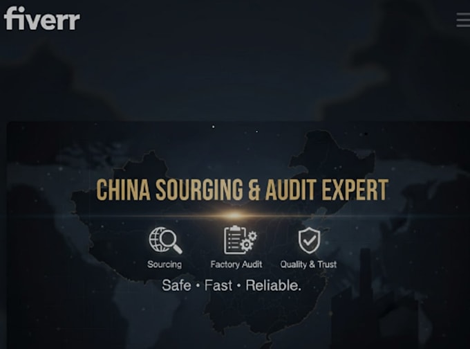 be your expert china sourcing agent