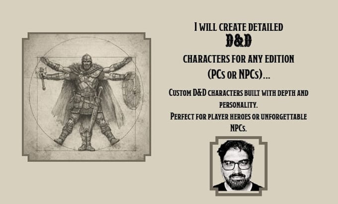 design custom dnd characters for any edition