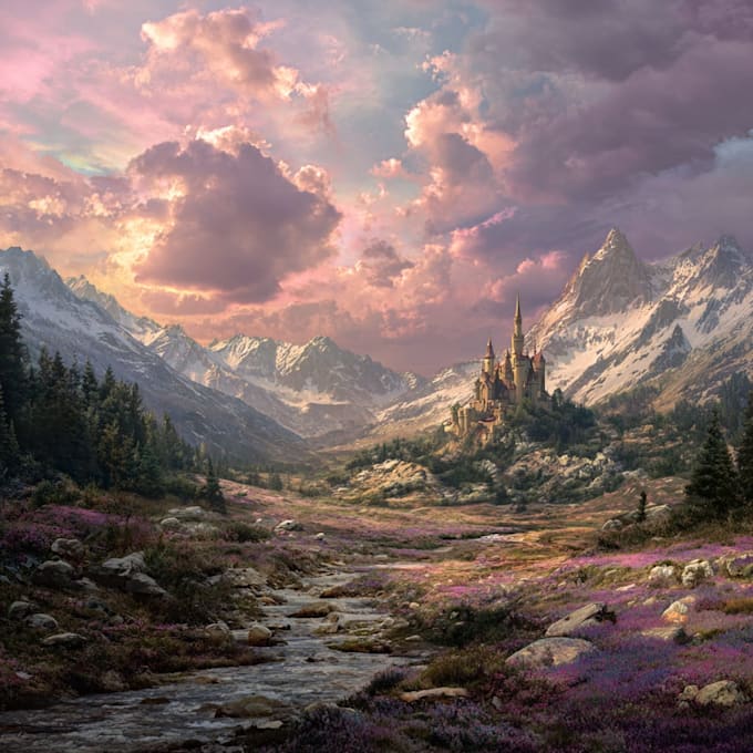 create stunning fantasy landscapes