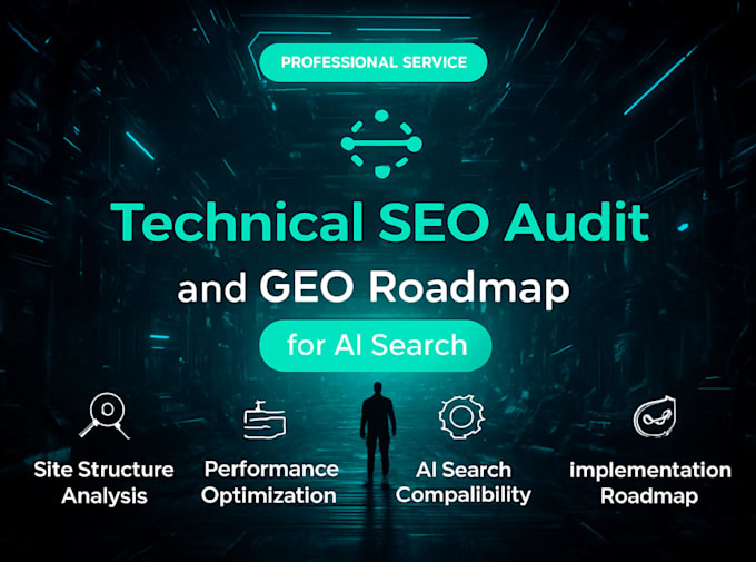 perform a technical SEO audit and GEO roadmap for ai search