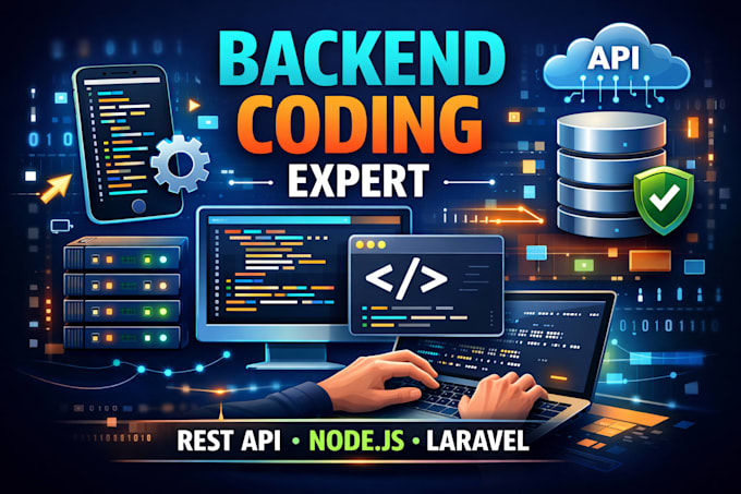 develop backend coding for mobile apps