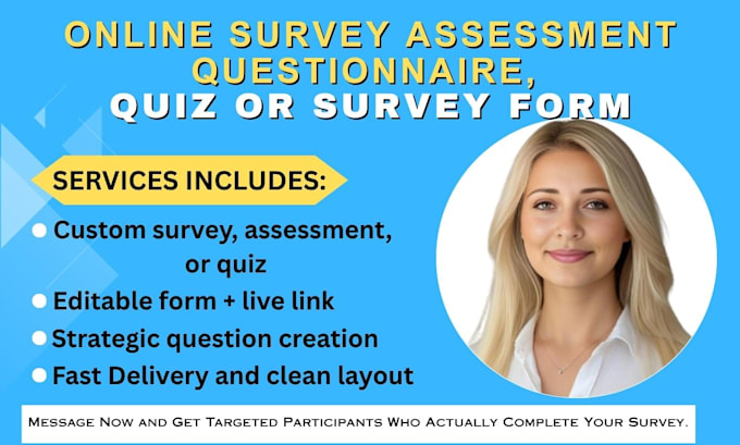 create online surveys and forms using google forms or jotform