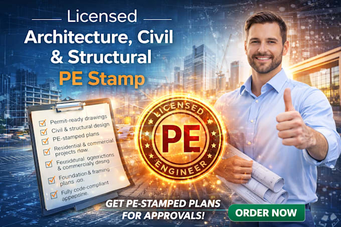 License architect civil and structural engineer usa pe stamp on alaska ...