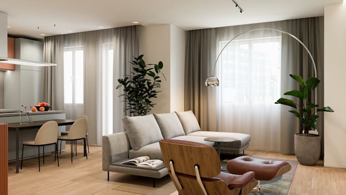 create photorealistic interior renderings for your project