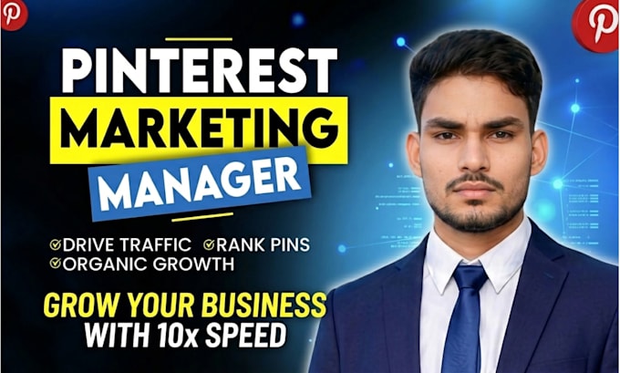 be your pinterest marketing manager and SEO expert for growth