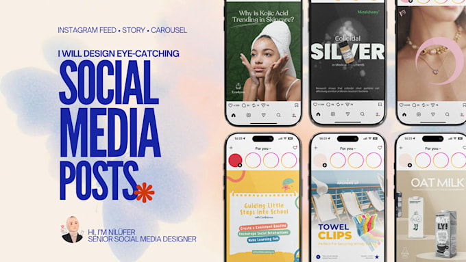 design instagram posts and stories for your business