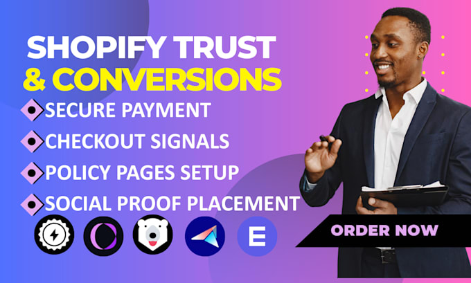 setup shopify trust and conversion essential seowill conversionbear elevar stack