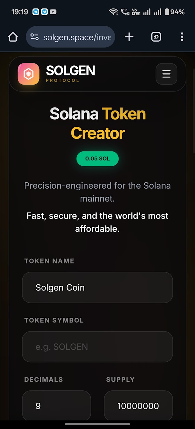 create websites for crypto projects , shopify stores ,presale ico and dapps etc