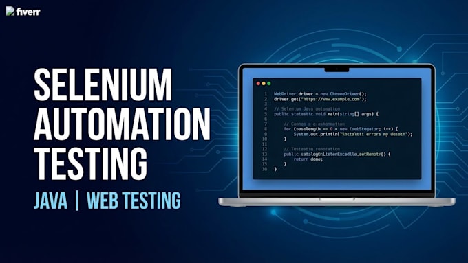 automate  websites testing using selenium java