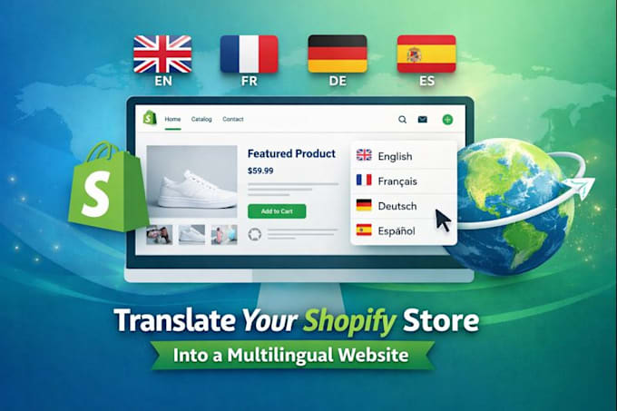 translate shopify store into multilingual shopify website