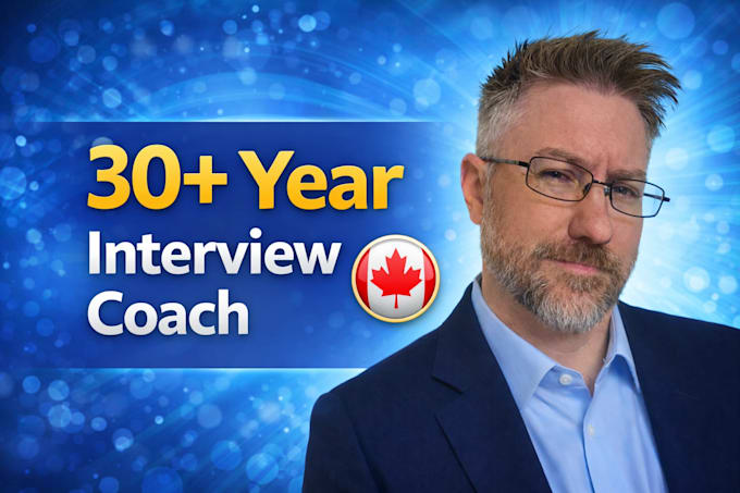 provide career job interview prep coaching with 30 years experience