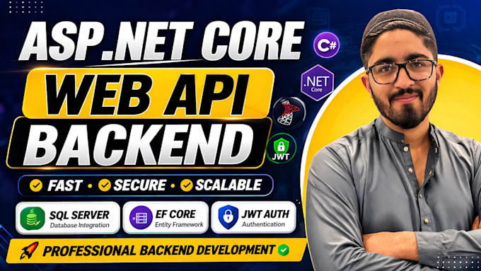 build secure and scalable web applications using aspnet core