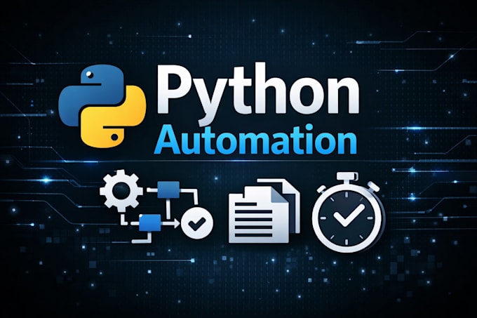 automate repetitive tasks with custom python scripts