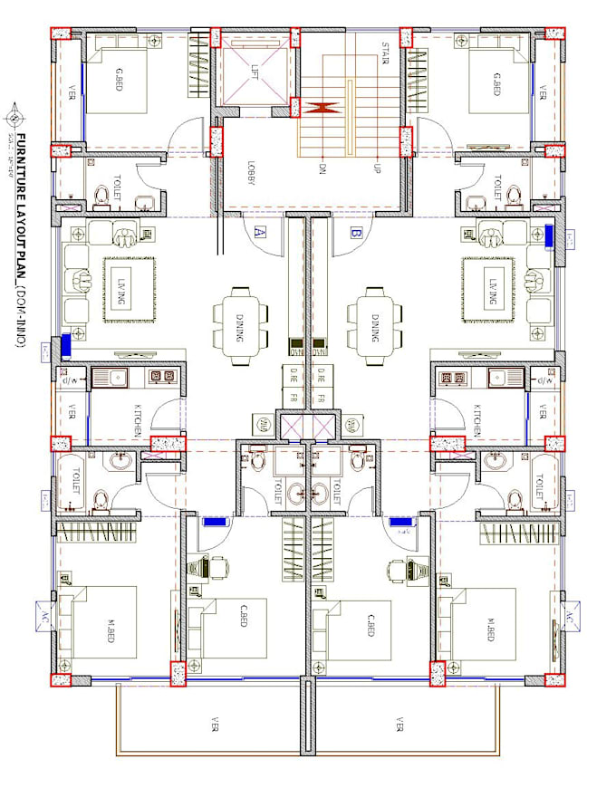 be your expert auto cad floor plan designer