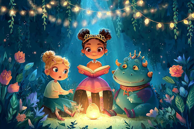 illustrate picture children book illustration