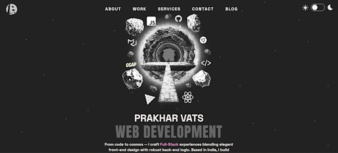 develop a modern react frontend website or web app UI