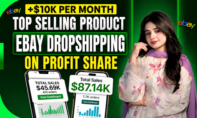 do ebay dropshipping on profit share