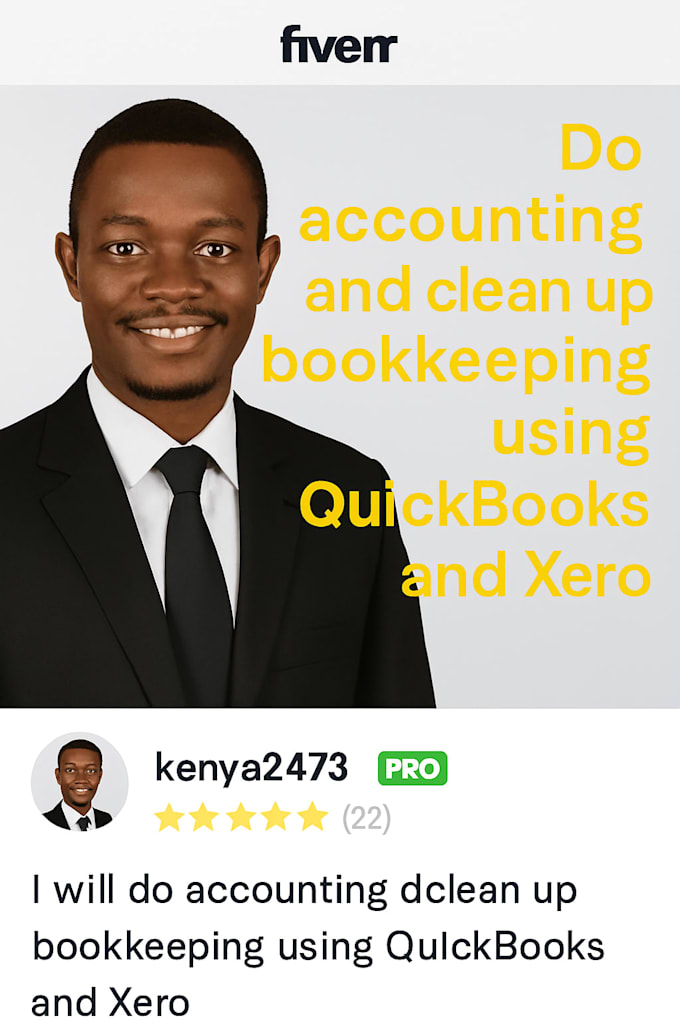 do accounting  and clean up bookkeeping using quick books
