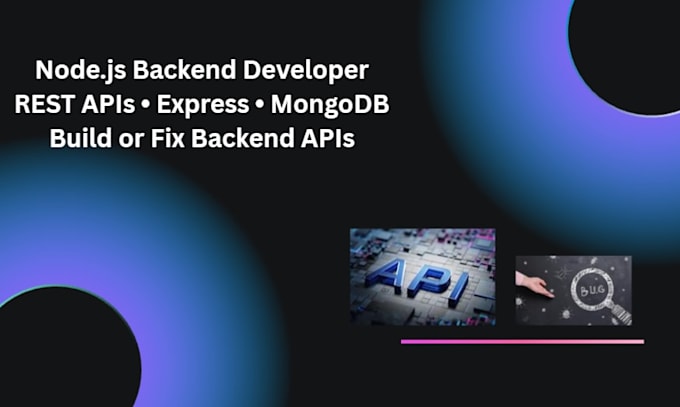 fix nodejs, express, or mongodb backend bugs