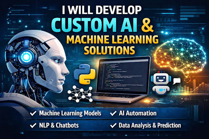 Develop custom ai and machine learning solutions by Franklinehemswo ...