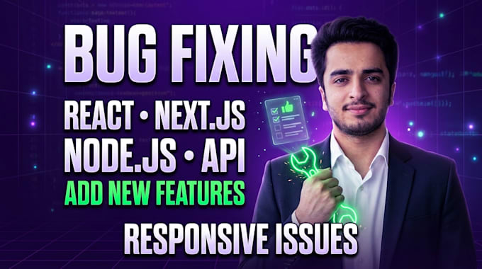fix bugs in your react js node js and ai generated app