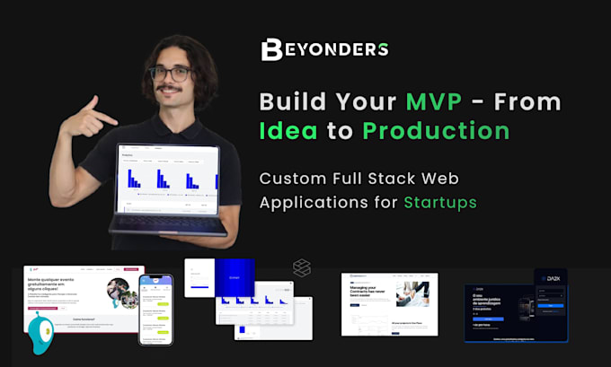 build a custom full stack web application or mvp