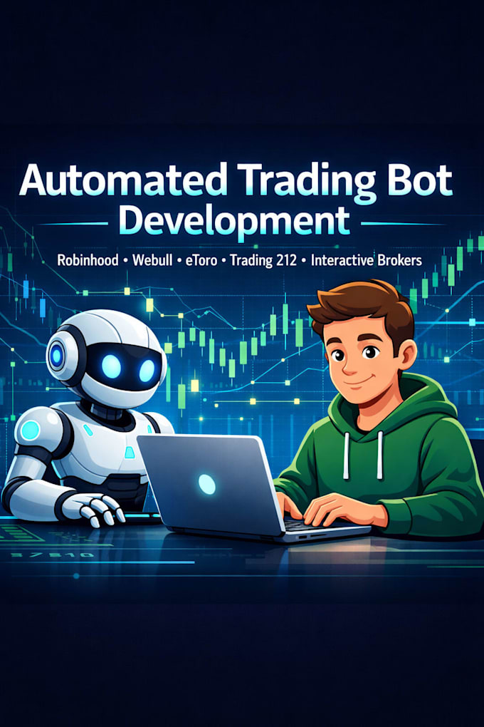 build arbitrage trading bot for robinhood, webull, etoro, interactive brokers