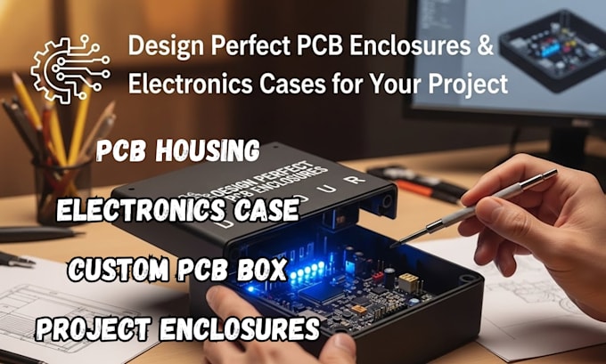 design perfect pcb enclosures and electronics cases for your project