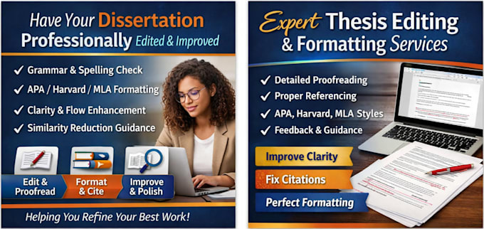 have your dissertation professionally edited, proofread and improved